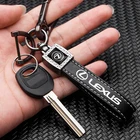 1 шт. автомобильный брелок кожаный брелок для ключей Автомобильный Стайлинг для Lexus ES300 RX330 RX300 GS300 IS250 IS200 CT200h GX470 NX RX авто