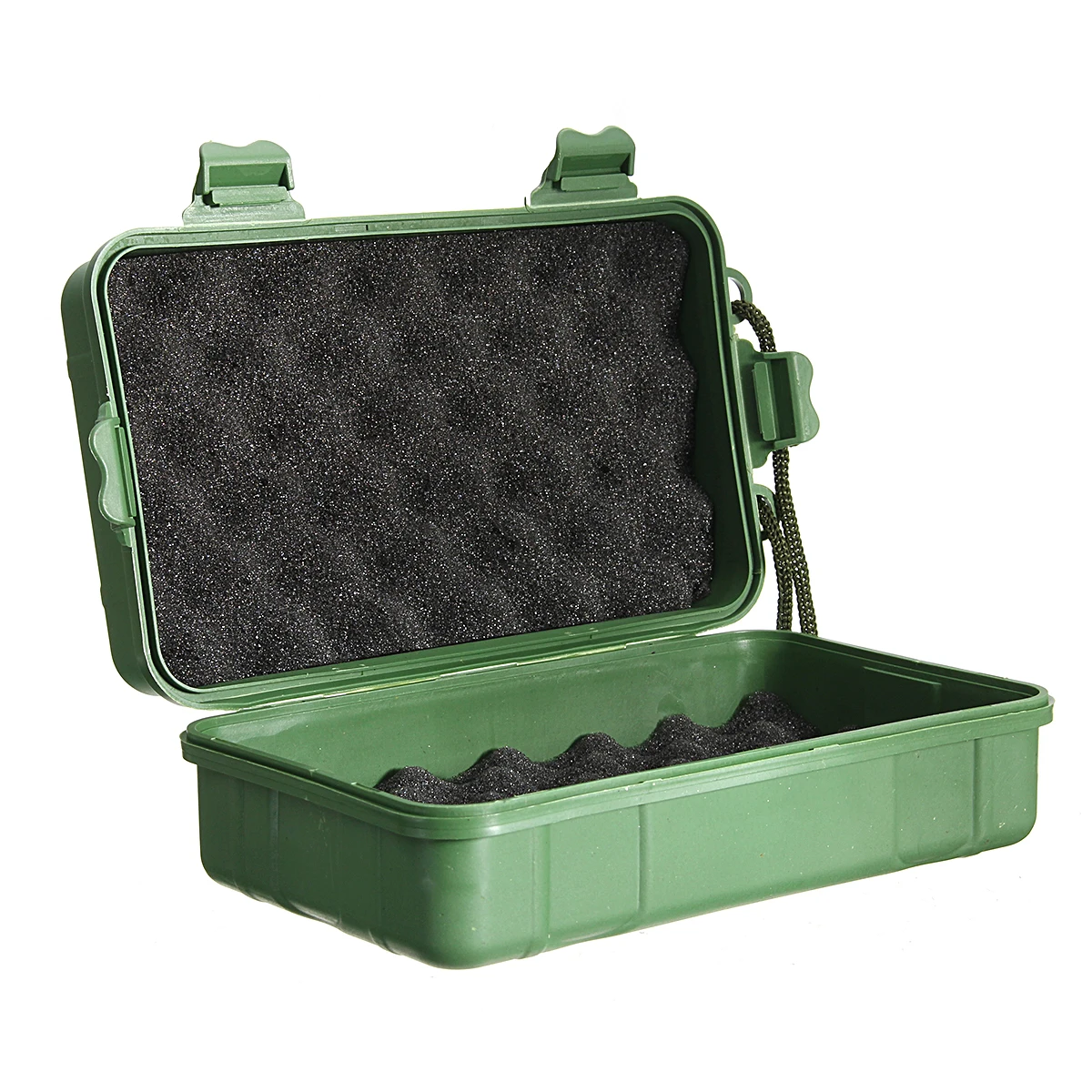 Зеленый пластиковый комплект чехол держатель для хранения светодиодного