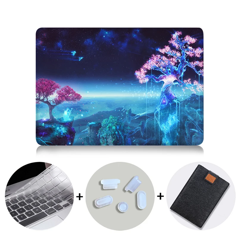MTT чехол для ноутбука Macbook Air 11 13 дюймов чехол для Apple Mac book Pro retina 12 13,3 15 16 с сенсорной панелью A1706 A1989 A1932 - Цвет: MB13