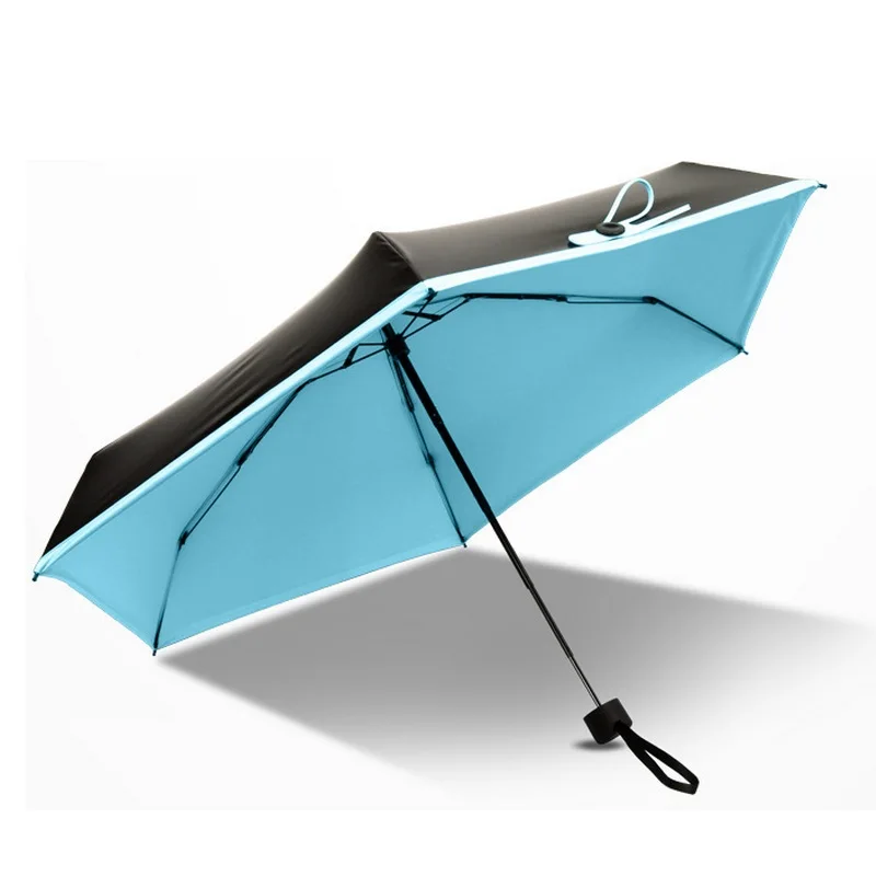 Мини-зонт компактный маленький женский зонтик складные зонтики от дождя