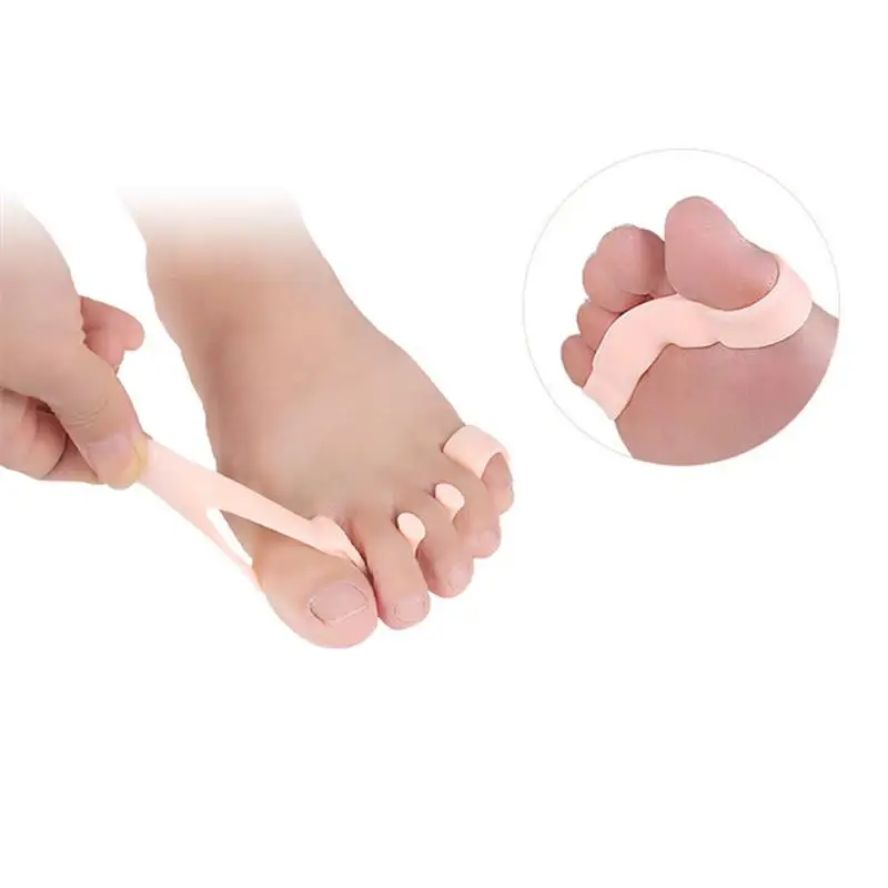 

1 Pair Kapmore Toe Separator Pain Relief Toe Spacer Toe Straightener for Women and Men Thumb Adjuster Correction