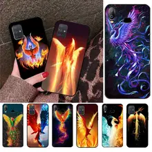 The rising Fire Phoenix bird Art Customer High Quality Phone Case For Samsung A10 A20 A30 A40 A50 A7