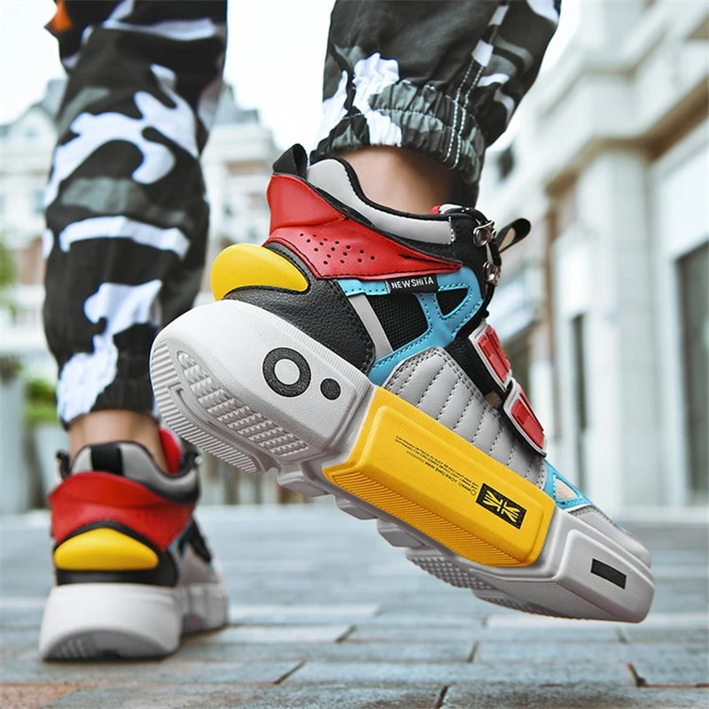 Повседневная обувь мужские высокие кроссовки мужская 2019 |