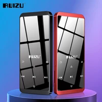ruizu d02 mp3 player with bluetooth portable hifi lossles audio music player with speaker fm radio recorder video ebook tf card