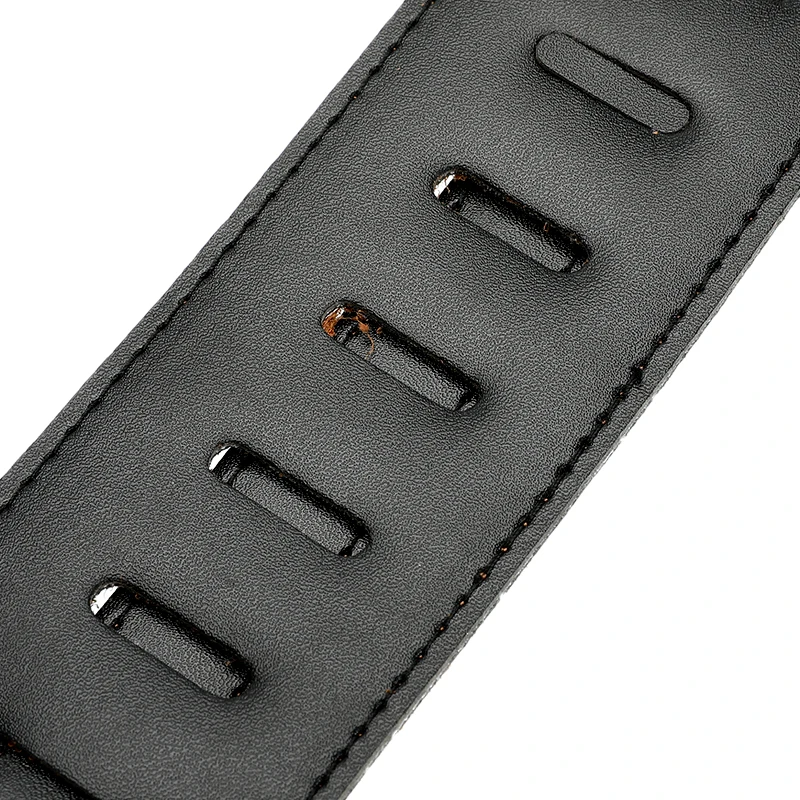 gitarre strap ukulele schulter schwarz lederband für elektrische gitarre bass einstellbare retro gitarre saiten instrumente gürtel free glob