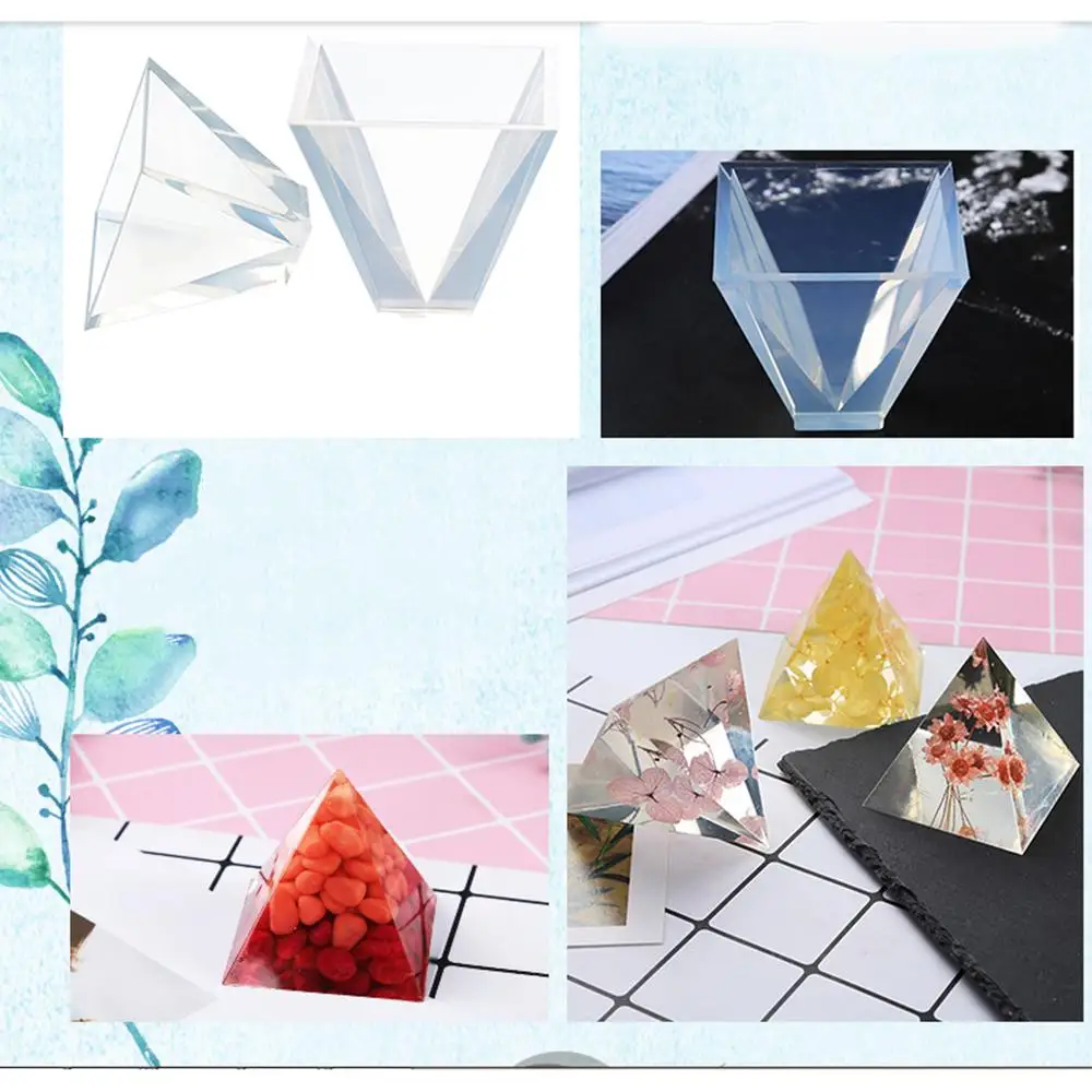 Романтический пирамиды силиконовая форма сделай сам из смолы ювелирные изделия