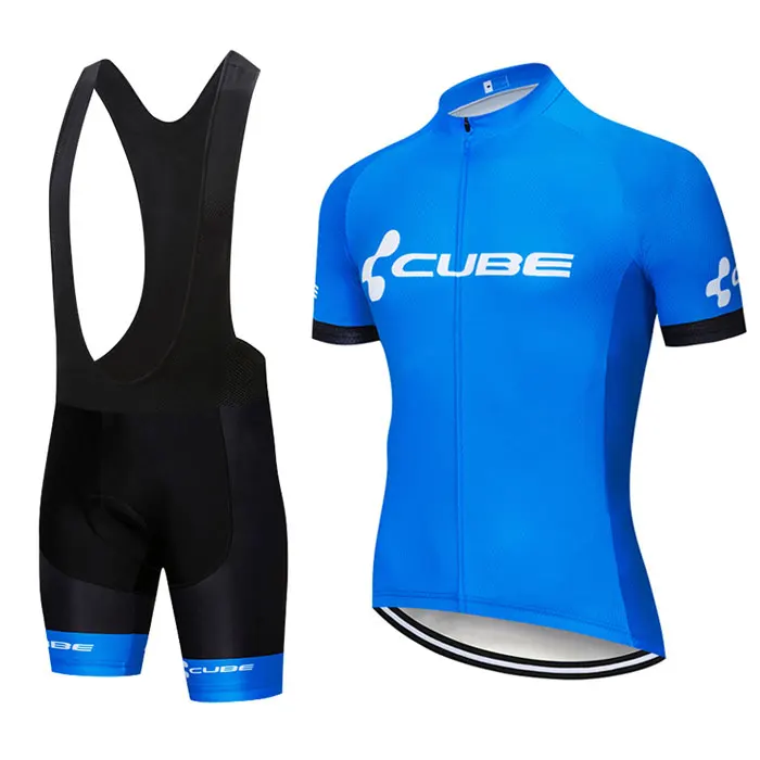 

Cycling Team Clothing Bike Jersey Bike Shorts Quick Dry Mens Summer sports breathable Culotte Set