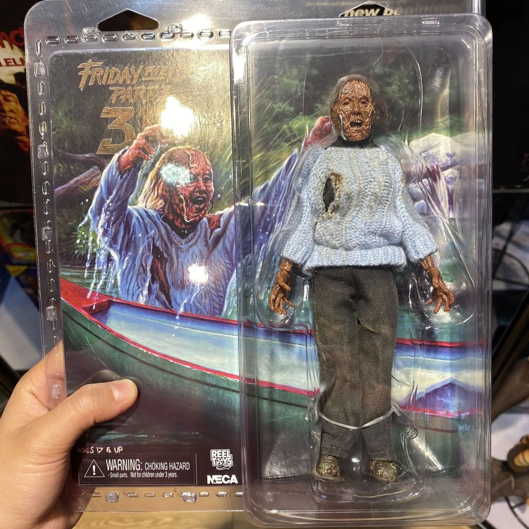 NECA 3D пятница 13 часть 3 Джейсон мать Памела тело Зомби ПВХ фигурка игрушка кукла 16 см