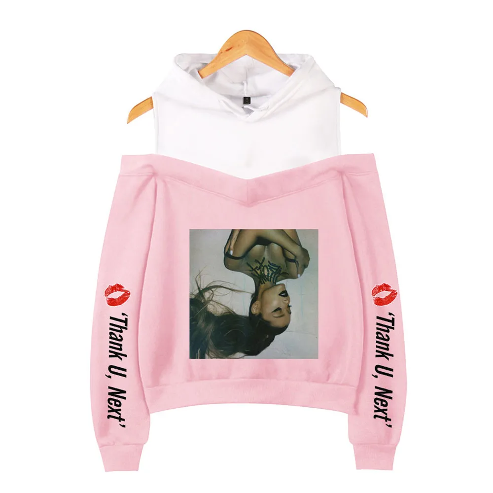 

Ariana Grande Sweatshirt Thank You Next Harajuku Graphic Hoodie Women Ullzang 7 Rings Funny Pullover Don't Call Me Angel Hoody