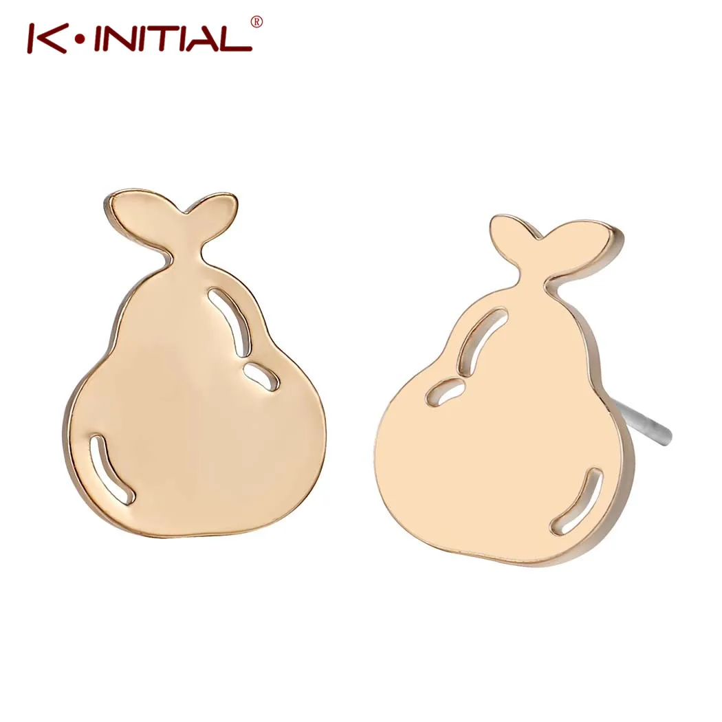 Серьги гвоздики Kinitial в форме жемчуга для женщин и девушек богемные серьги с