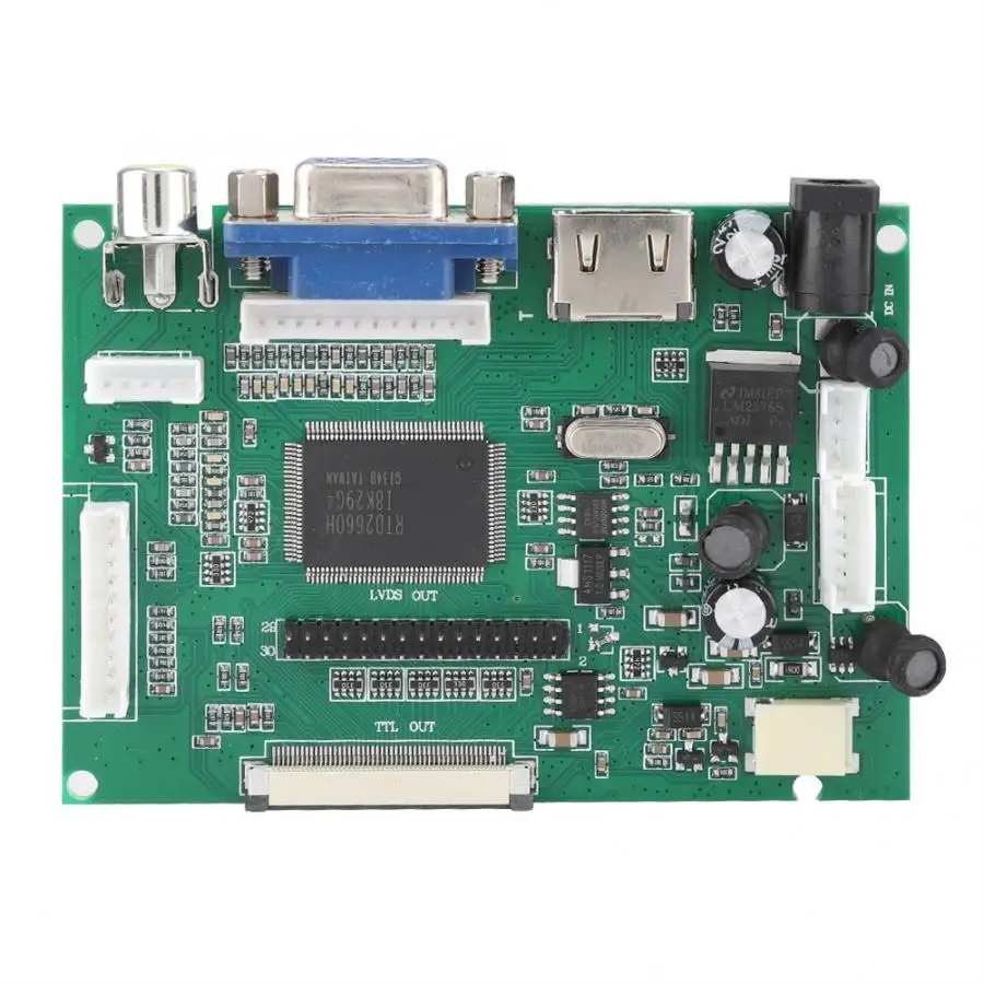 1024x600 262K 5 V-12 V 9 дюймов Сенсорный экран Дисплей для Raspberry Pi