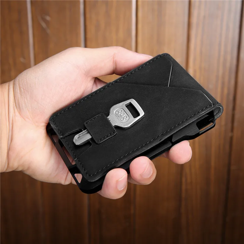 Bycobecy 2020 мужской и женский RFID кошелек умный ID держатель для карт высокое качество