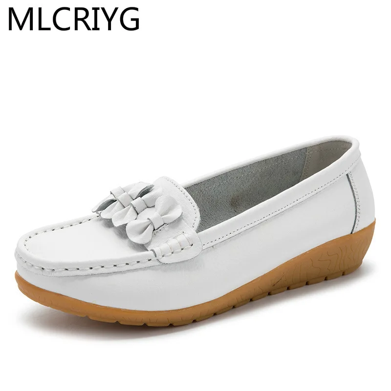 

2021 Women's Flat Shoes Flower Peas Shoes Comfortable Women's Shoes Lightweight Soft Sole Casual Shoes Large Size Shoes 35-44