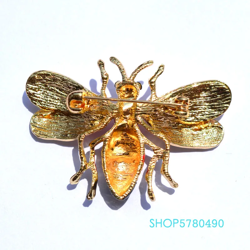Женская Брошь в виде пчелы из Rhistone разноцветная брошь форме насекомого свадебные