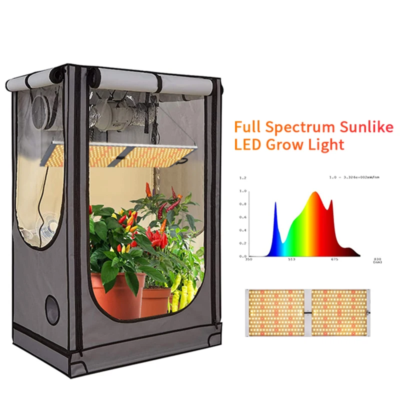 Приглушаемый светодиодный светильник для выращивания растений 240 Вт полный