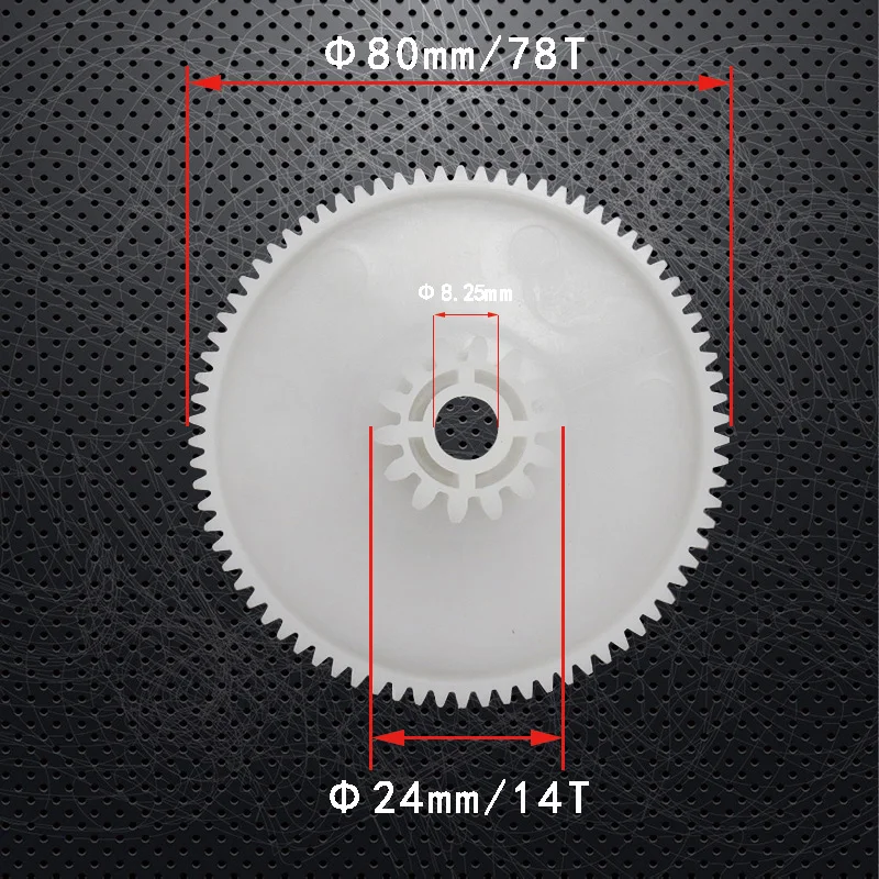 Шестеренка запасные части для бытовой электрической мясорубки пластиковая