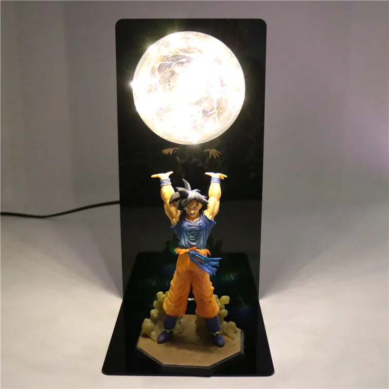 Лампа DBZ лампа Goku с бомбами светящаяся настольная аниме декоративный светильник