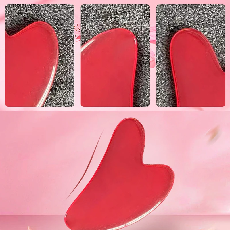 Массажный скребок для лица с красивым пчелиным воском| |