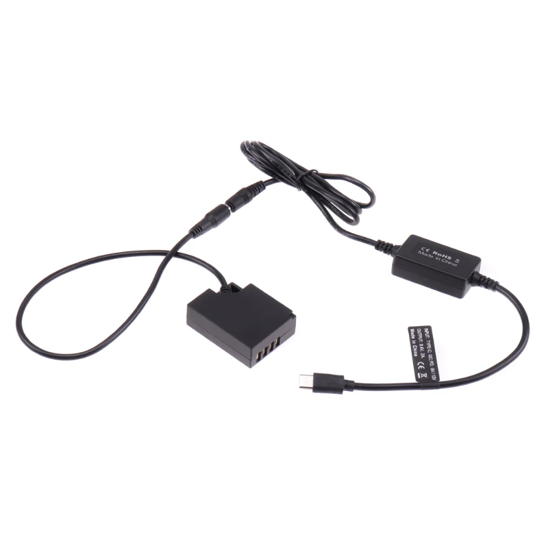 DXAB Portable Type-C to NP W126 Dummy Battery Power Adapter Compatible with X-A2 A3 X-E2s X-Pro2 T20 T10 X-T30 X-T1 Rebel | Электроника