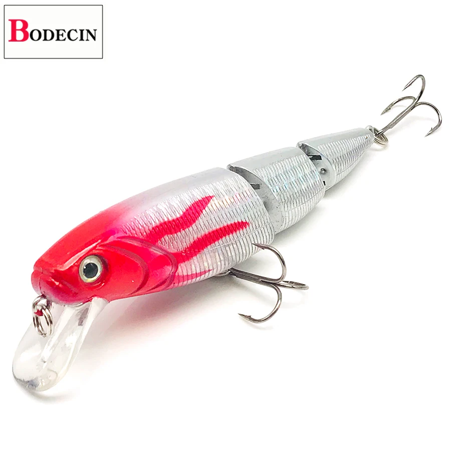 C13 Большие искусственные/поддельные приманки для рыбалки Jerkbait Swimbait гольян рыболовные приманки воблеры для троллинга/рыбы/щуки поверхности/жесткие приманки - Цвет: C13