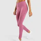 Спортивные женские леггинсы SALSPOR с высокой талией, эластичные Леггинсы пуш-ап с вырезами и длиной до щиколотки, бесшовные леггинсы для бега и фитнеса