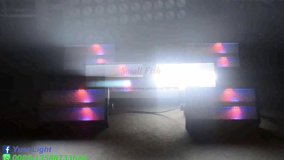 RGB 3в1 стробоскоп светильник светодиодный диско стробоскоп светильник s 180 Вт DJ мигающий сценический светильник для KTV вечерние светильник ing Рождественское украшение для дома