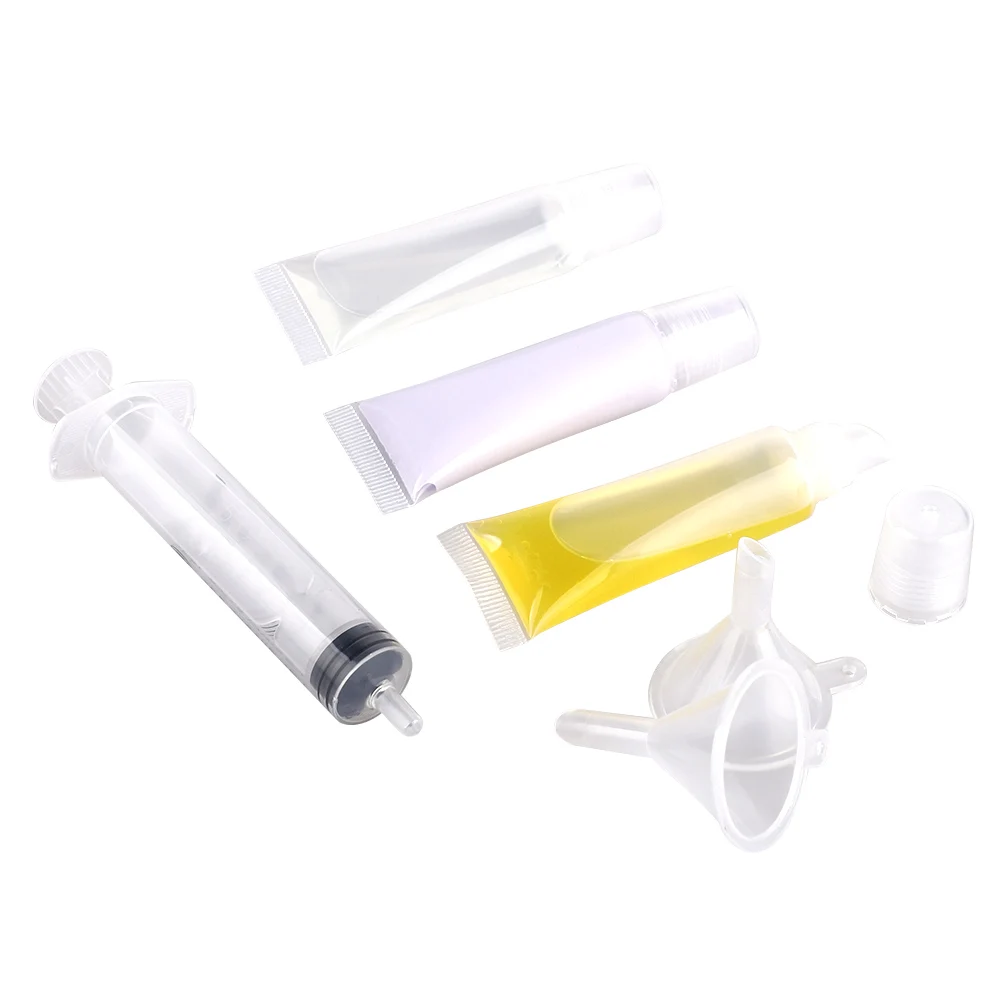 50 шт. косой рот Сделай Сам блеск для губ добавка трубки косметический суб розлив