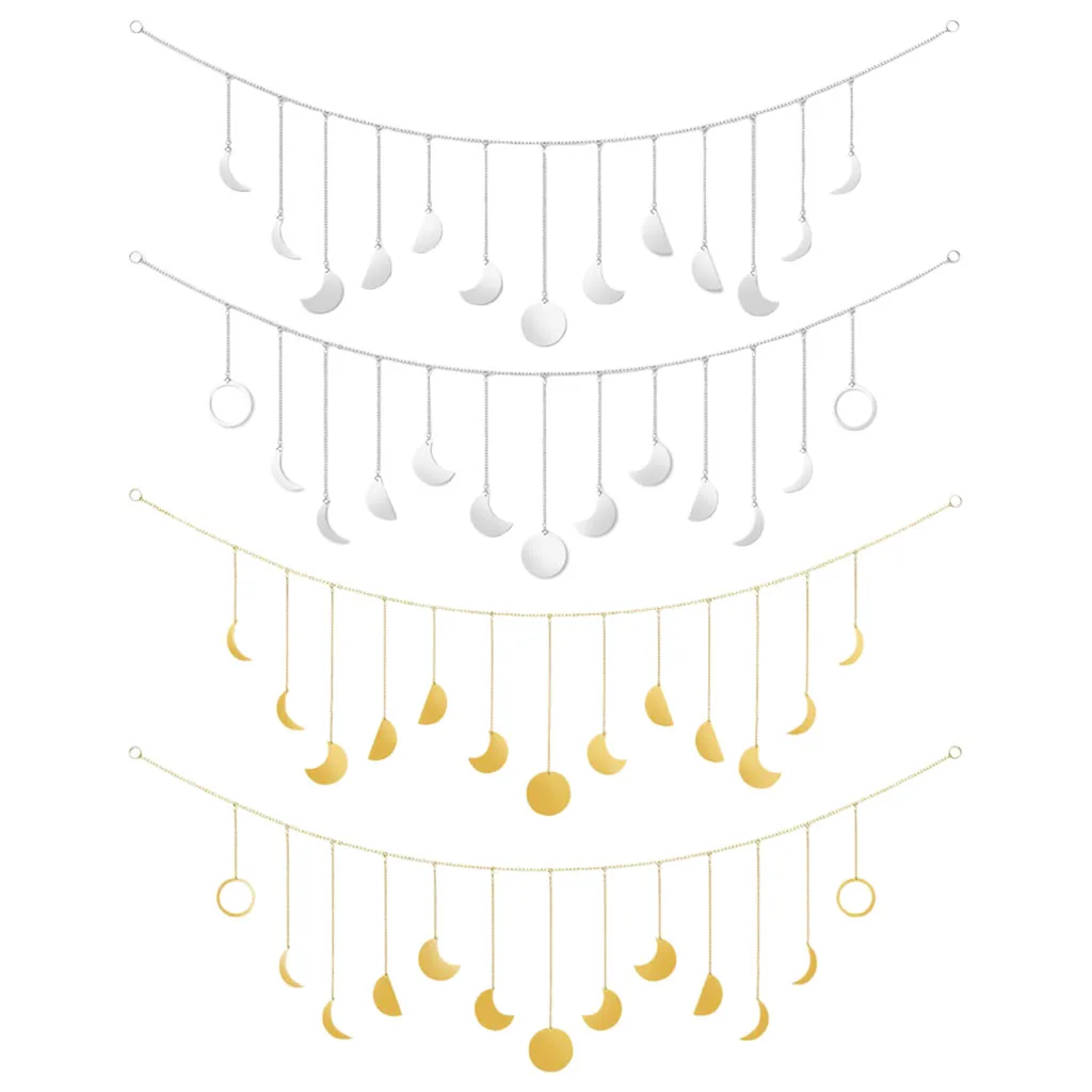 

Настенная гирлянда в виде Луны, 7 футов