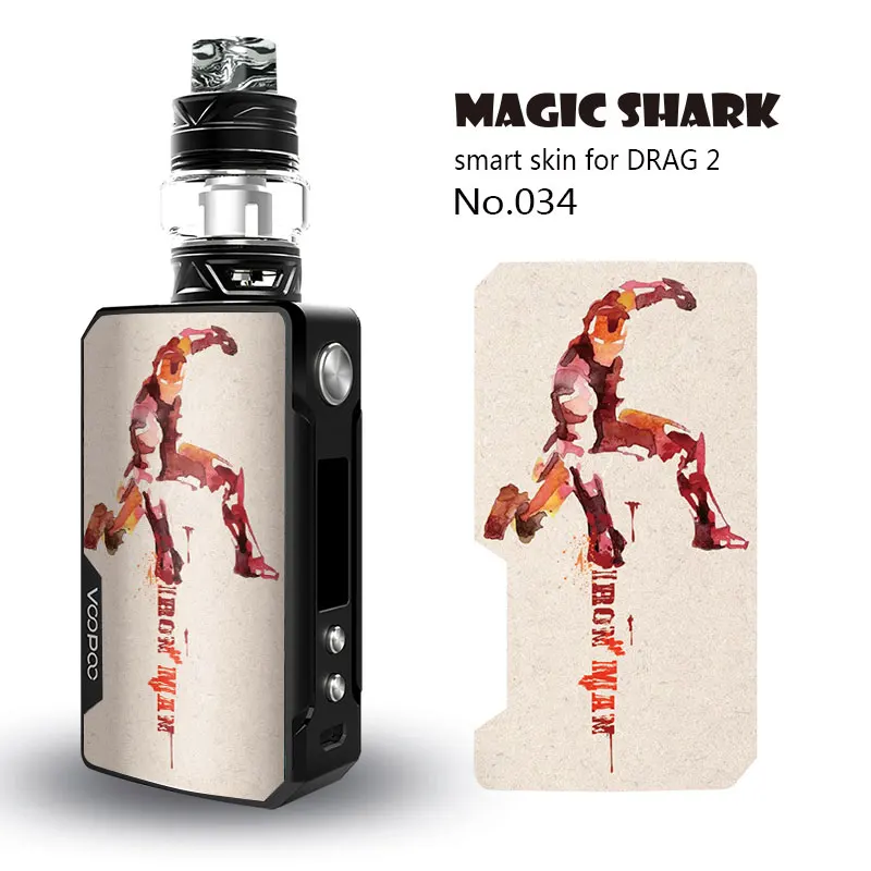 Magic Shark Marvel DC Мстители Бэтмен Супермен Халк Железный человек паук футляр для вейпа