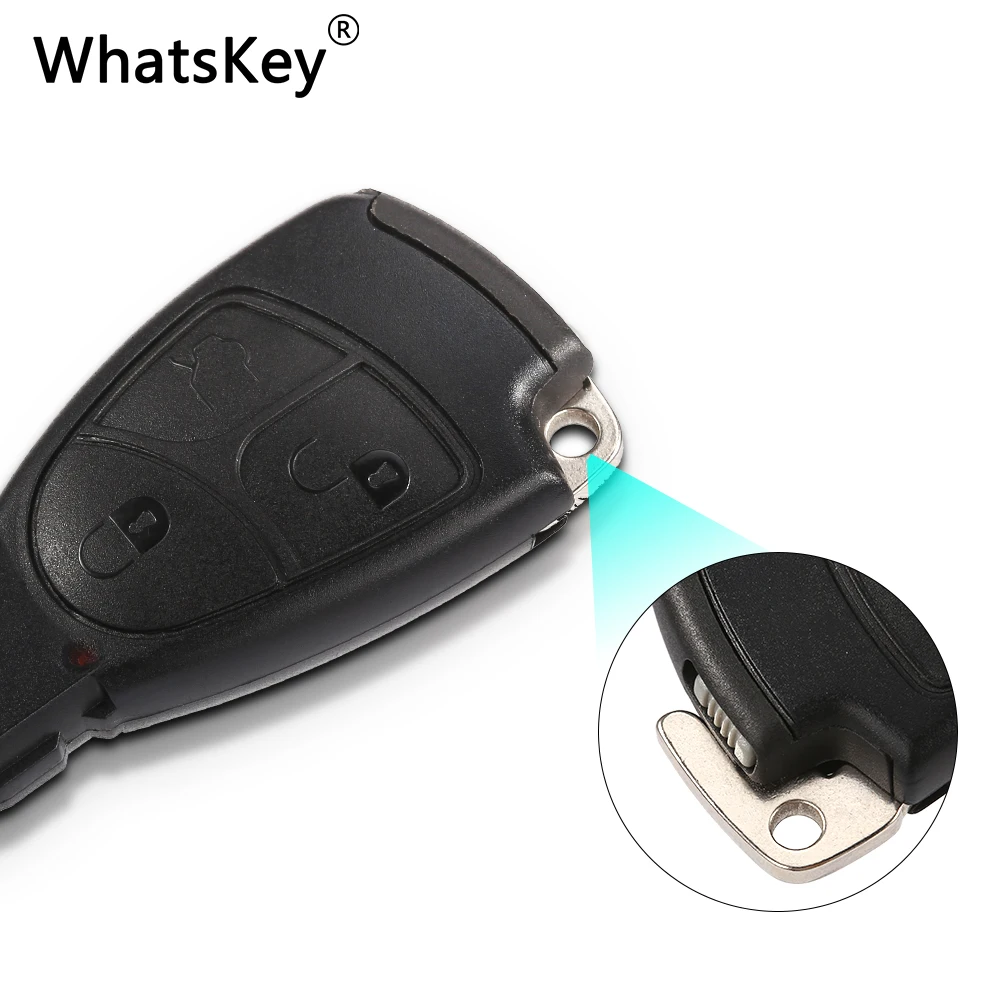 Ключ дистанционного управления 2/3 кнопки 433 МГц чип NEC для Mercedes Benz W203 B C E ML S CLK CL