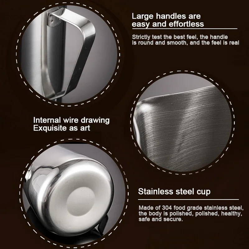 

Fantastic Stainless Steel Milk frothing jug Espresso Coffee Pitcher Barista Craft Coffee Latte Milk Frothing Jug Pitcher