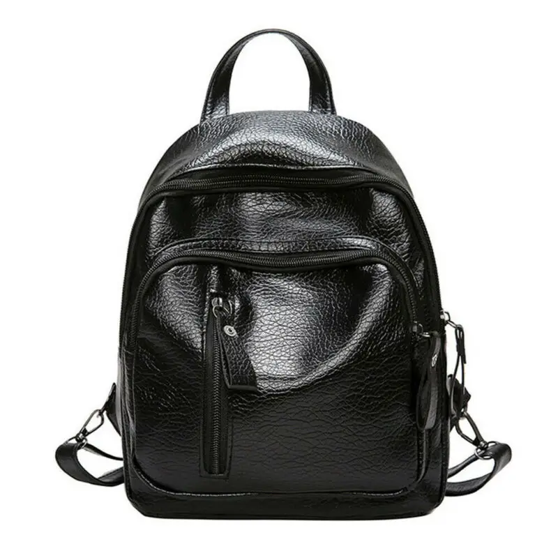 

Fashion Women Ladies Shoulder Bag Rucksack PU Leather Handbag Pack Travel Bag US