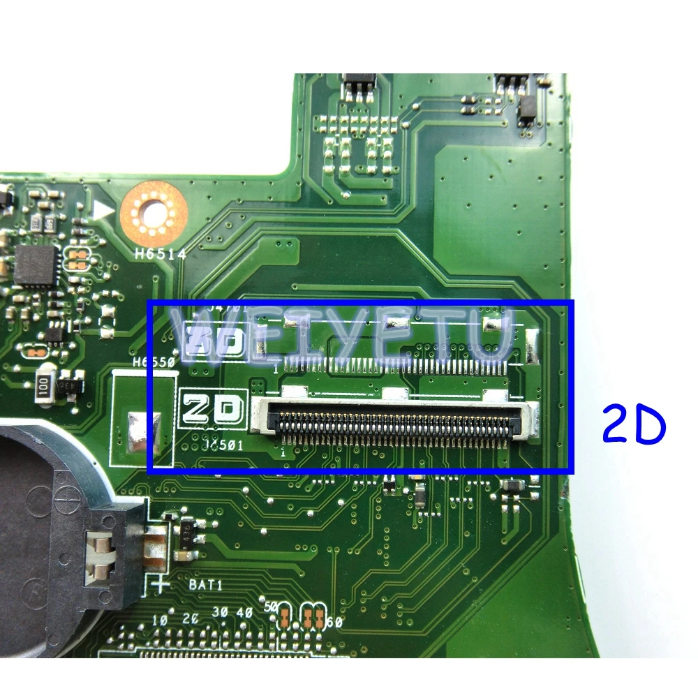 G750JW с i7 4700HQ CPU 2D LCD Разъем материнская плата для ASUS G750J G750 Материнская ноутбука Rev 2