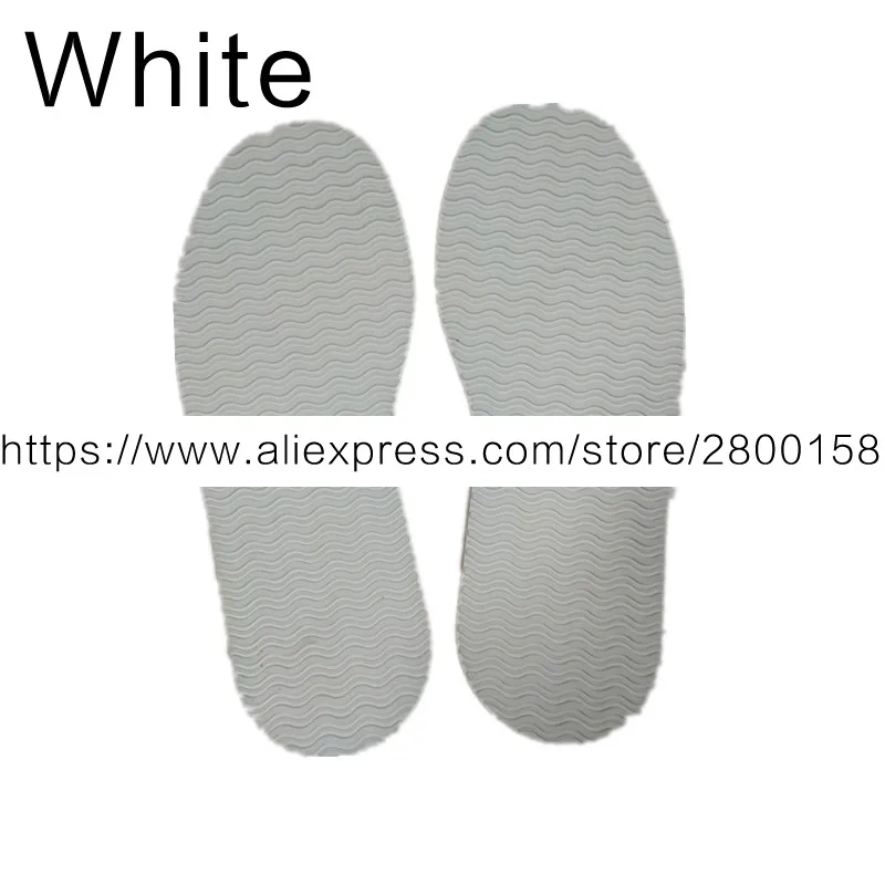 1 Pair DIY Rubber Full Sole Repair Shoes Tire Grain Wave Pattern Repair Worker Shoes Outsole 4mm Stick On Full Soles Heel Pads