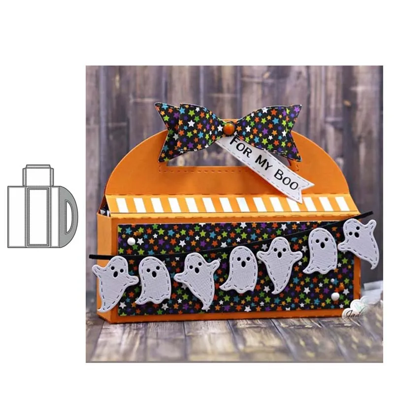 Ручка Подарочная коробка металлические режущие штампы высечки формы украшения