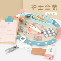 doki toy simulation of small injection nurse boy toys suit girl tool his medical doctor children play house stethoscope popular
