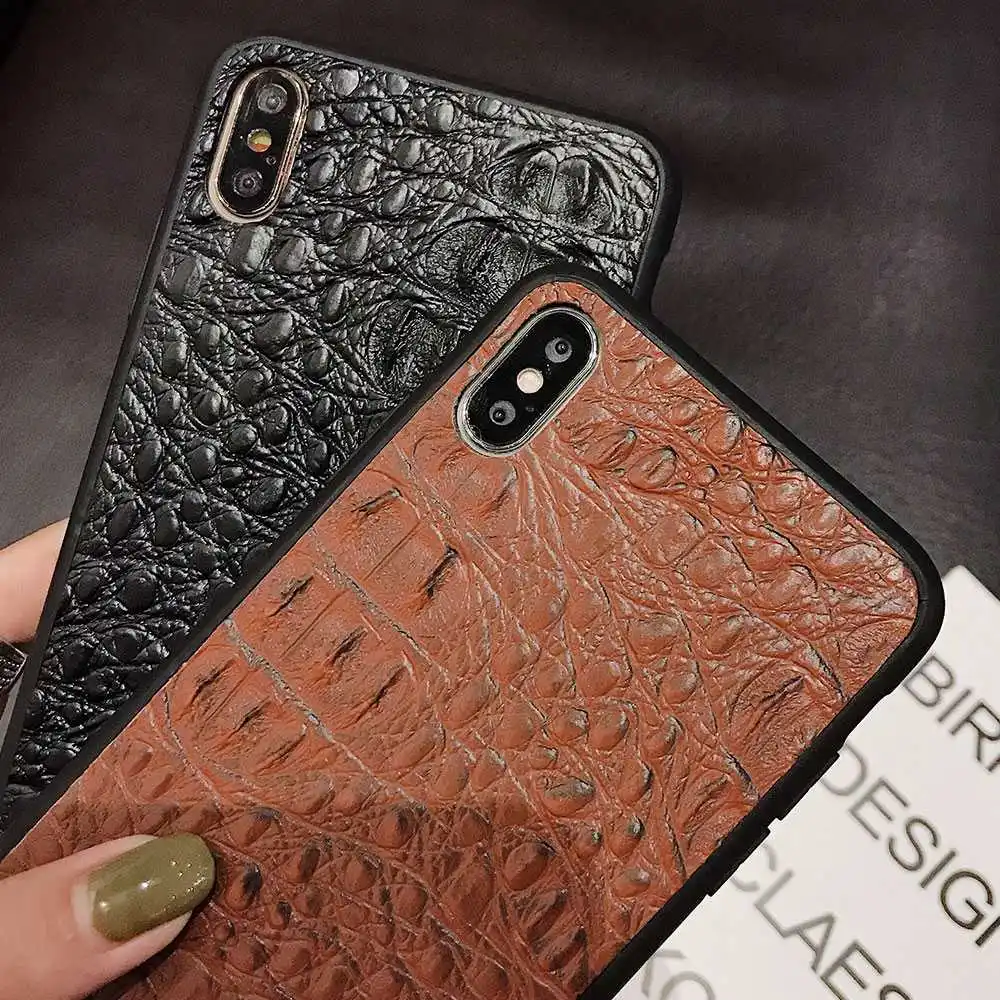 KISSCASE чехол для телефона из крокодиловой кожи samsung S8 S9 S10 A80 A90 с кольцом Fundas Plus TPU + PC