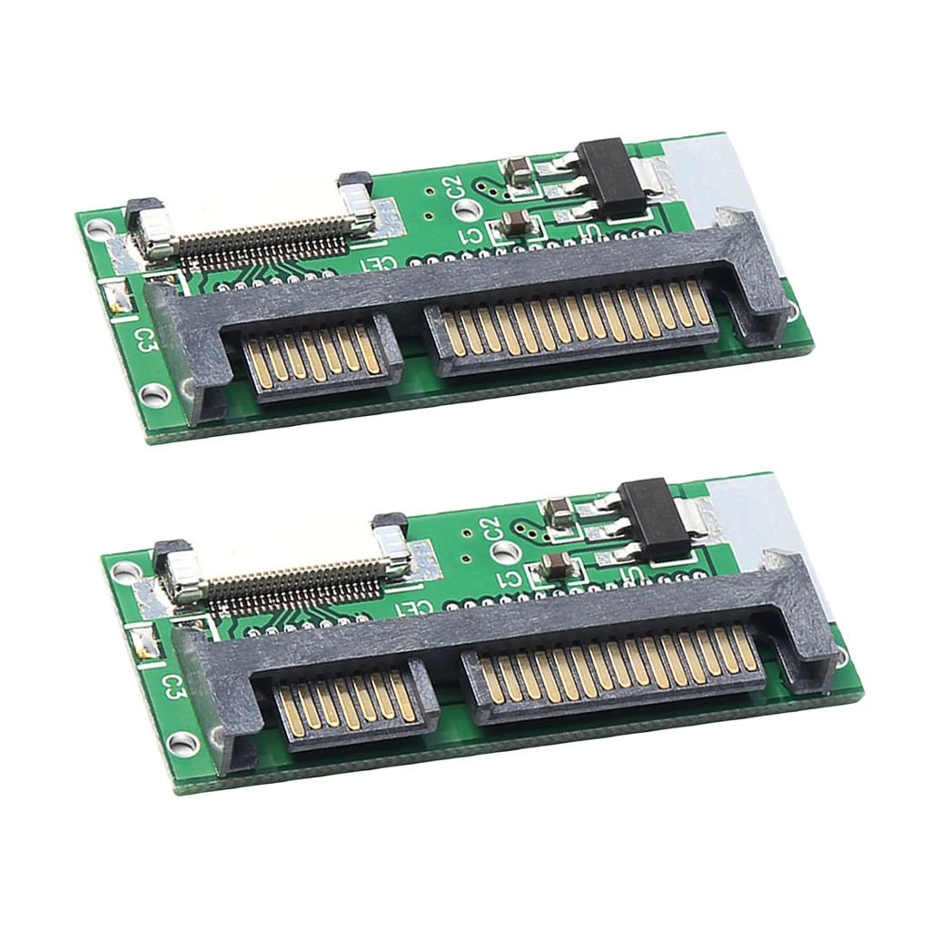 2 шт. 8 дюймовый переходник LIF на 5 SATA / 24Pin ZIF CE 22Pin карта адаптера для настольного