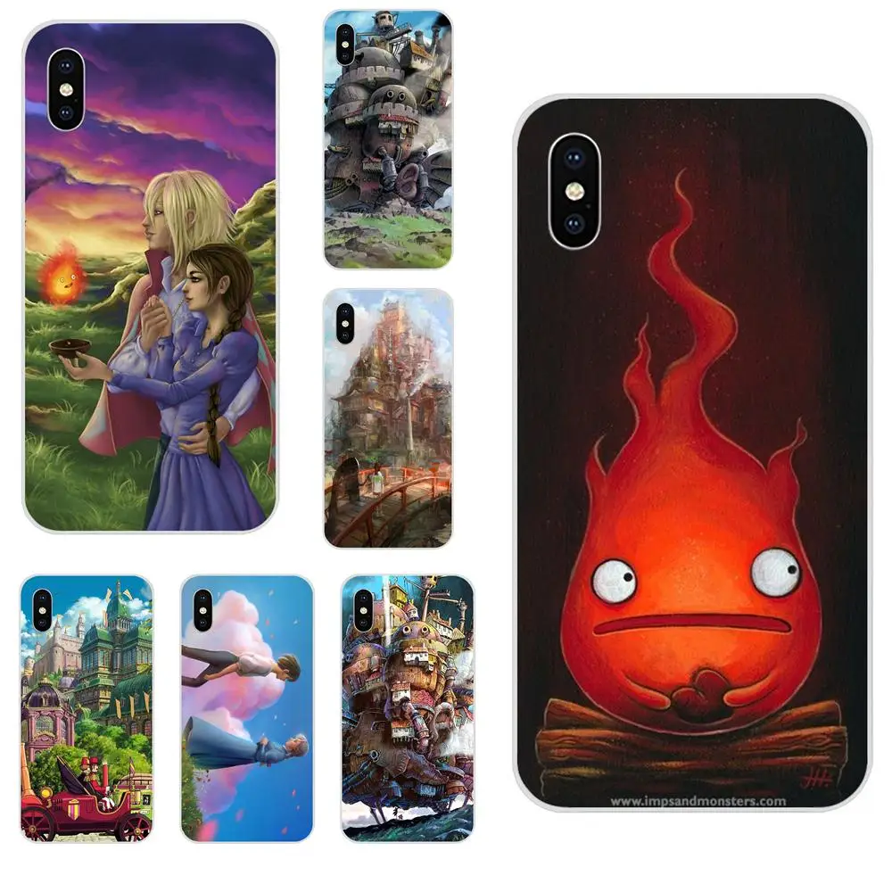 Studio Ghibli Ходячий замок для LG G2 G3 G4 G5 G6 G7 K4 K7 K8 K10 K12 K40 мини стилус ThinQ 2016 2017 2018|Бамперы| |