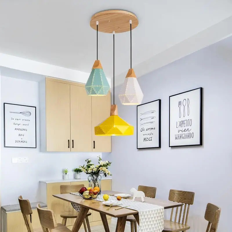Подвесной светильник в скандинавском стиле современный висячая лампа | Лампы и