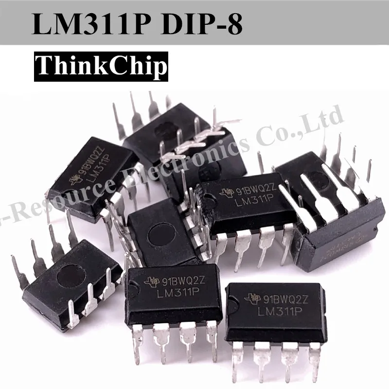(10 шт.) ДИФФЕРЕНЦИАЛЬНЫЕ КОМПАРАТОРЫ LM311P DIP 8 LM311 с STROBES|Запасные части| |