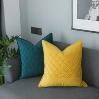 household items modern minimalist nordic pillowcase suede luxury cushion cover throw pillows decorative pillows