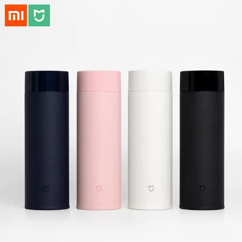

Xiaomi Mijia 350ml Stainless Steel Water Bottle 190g Lightweight Thermos Vacuum MIni Cup Camping Travel Portable Insulated Cup