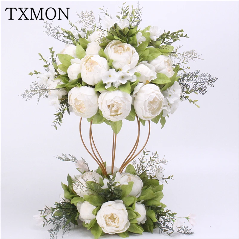 Фон для фотосъемки с цветком пиона и шариком искусственный цветок|Искусственные