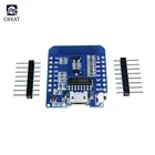 ESP8266 ESP-12 CH340G CH340 Micro USB для Arduino WeMos D1 Mini WIFI макетная плата D1 Mini NodeMCU V2 IOT плата 3,3 В