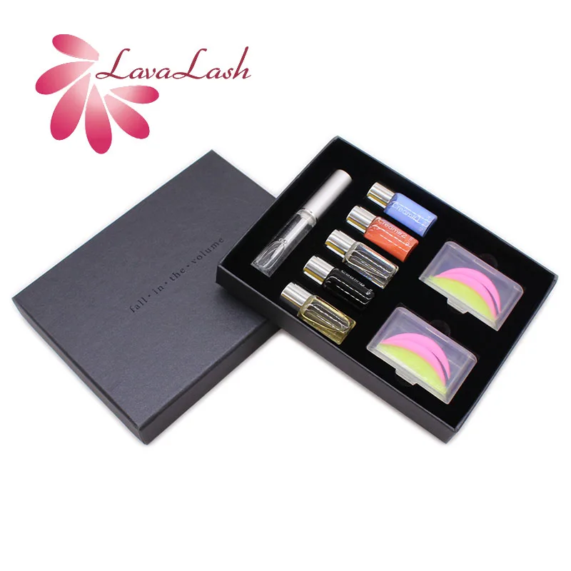 

8 PCS Hot Eyelash Set Box Cream Pure Essence Coating Keratin Boost Fixing Gel Fall In The Volume Makeup Tools Beauty Shop