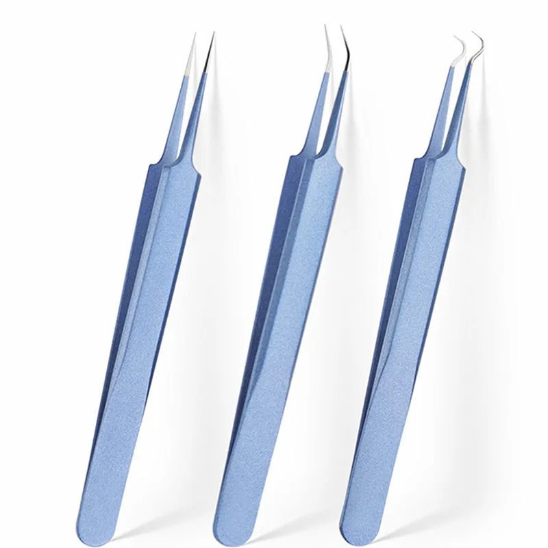 Пинцет для наращивания ресниц из нержавеющей стали | Красота и здоровье