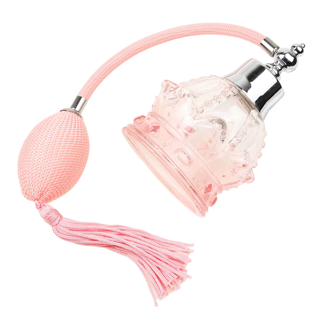 

Empty Perfume Fragrance Bottle Vintage Style Travel Atomizer Container