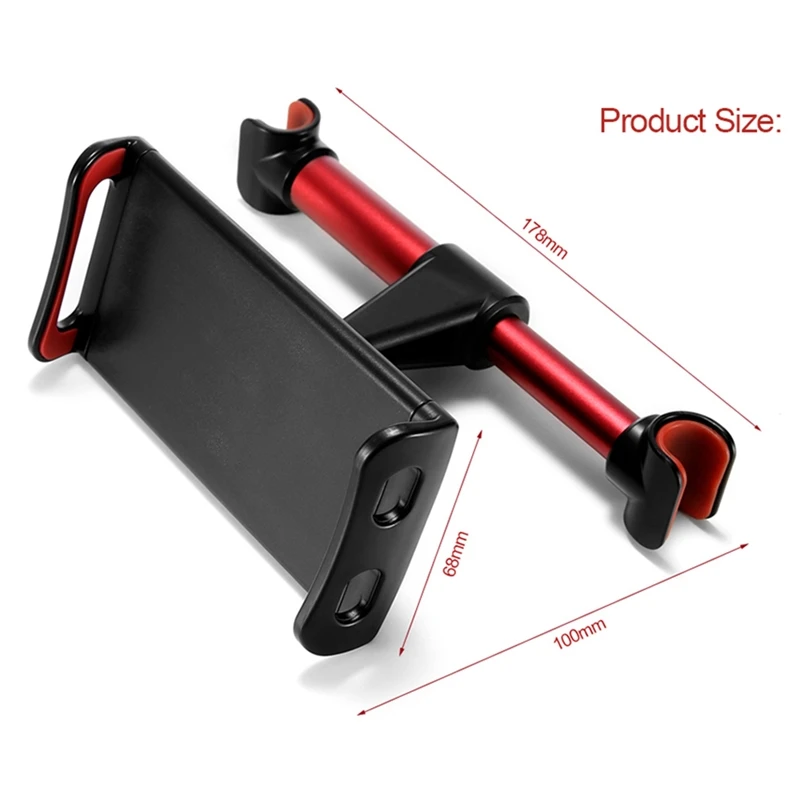 

Creative Mobile Phone Stand Universal Car Back Seat Pillow Adjustable Bracket Holder Mount Headrest For Iphone Ipad Phone Tablet