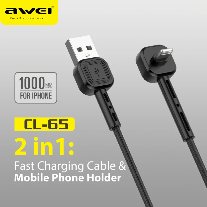 USB-кабель AWEI для быстрой зарядки и передачи данных 5 В 2 4 А | Мобильные телефоны